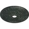 Ekena Millwork Palmetto Medallion (Canopies up to 3 5/8"), 23 5/8"OD x 3 5/8"ID x 1 5/8"P, Painted Turtle Crackle CM23PMPTC - alternate 2